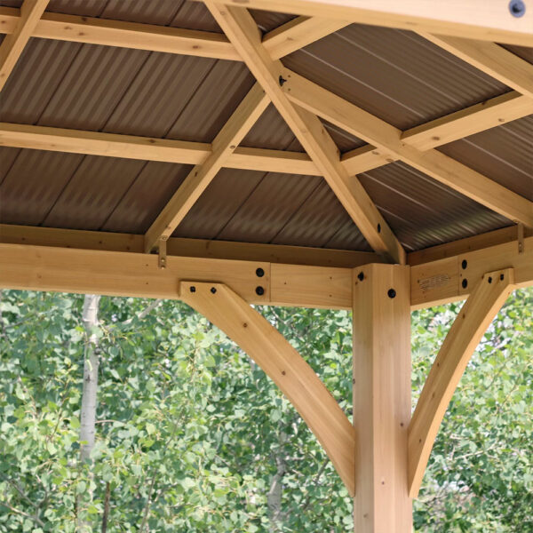 Meridian Gazebo 12ft x 12ft (3.7m x 3.7m) - Image 8