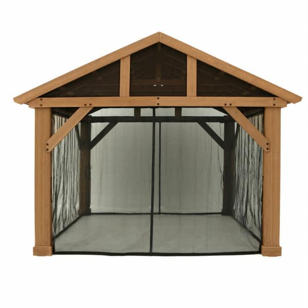 Mosquito Mesh Kit for Costco 12ft x 14ft Mocha Pavilion - Image 7