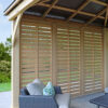 Meridian Gazebo 10ft x 10ft (3m x 3m) with Single Privacy Wall - Image 3