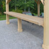 12ft Meridian Gazebo Wooden Bar Counter - Image 2