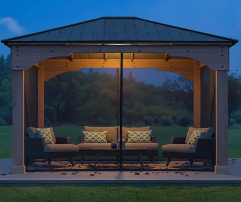 Mosquito Mesh Kit for Costco 12ft x 14ft Grand Gazebo