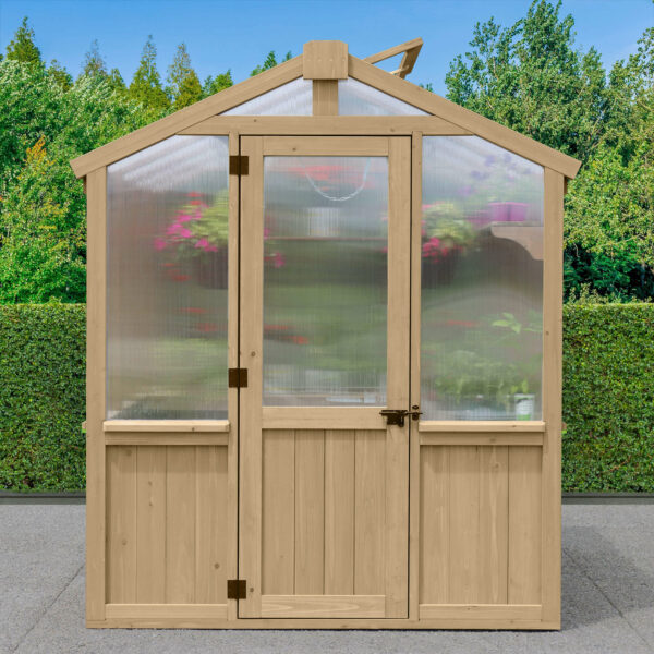 Meridian Greenhouse 6.7ft x 7.8ft (2m x 2.4m) - Image 10