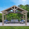 Timber Frame Pavilion 16ft x 14ft (4.9m x 4.3m)