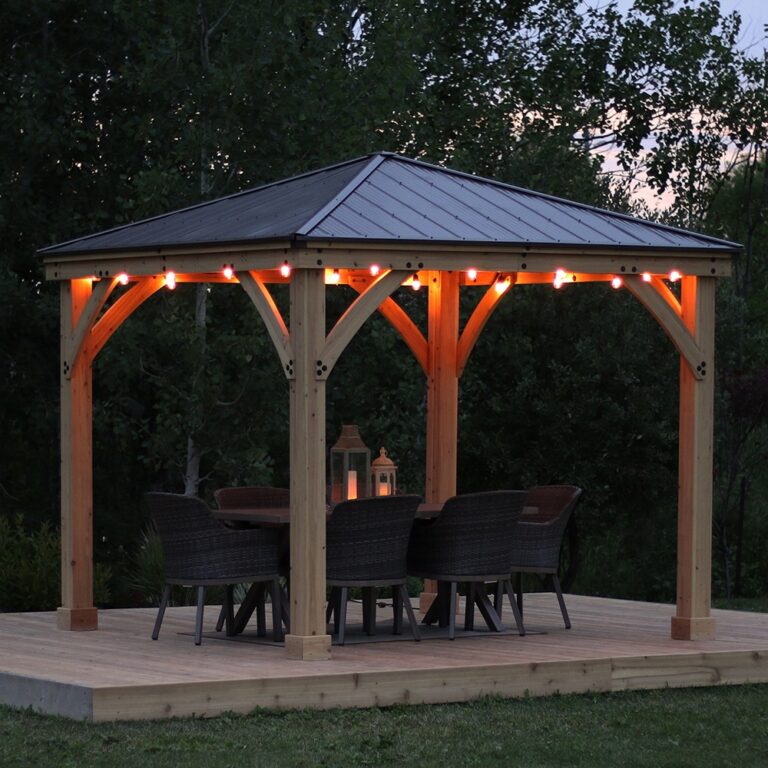 🍂 5 Ways to Weatherproof Your Yardistry Gazebo for Autumn